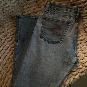 Seven7 Women's Straight Leg Jeans - Blue